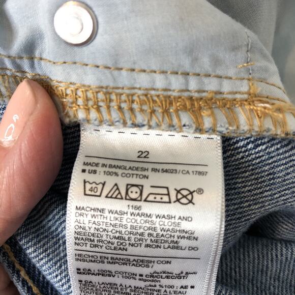 Old Navy Women's Extra High-Rise Medium Wash Balloon Jeans Size 22 - Picture 7 of 9